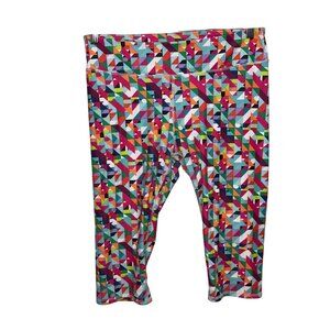 Fabletics Geometric Colorful Print Leggings XL
